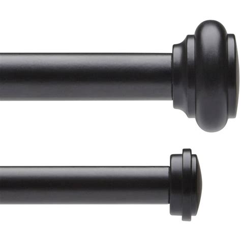 Matte black drapery rod - Curtain Rods - Heavy Duty Matte Black Curtain Rods for Windows 28-48 Inch - 5/8”Adjustable Small Curtains Rods for Kitchen, Valance, Door, Bedroom, Drapery, Bathroom. 4.3 out of 5 stars. 248. $9.99 $ 9. 99. FREE delivery Wed, Mar 20 on $35 of items shipped by Amazon. Or fastest delivery Tue, Mar 19